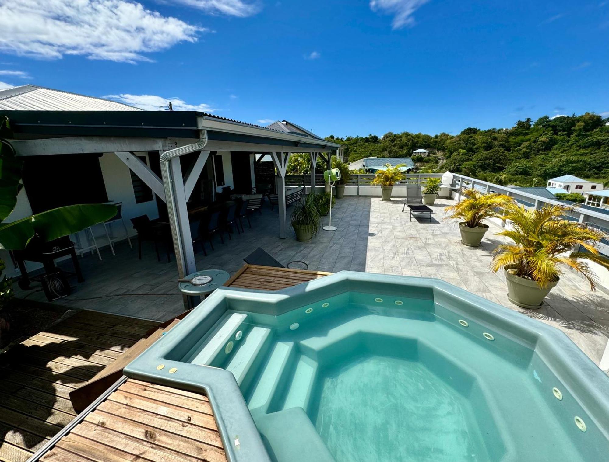 Villa Les Terrasses De Fonds Thezan Sainte-Anne  Eksteriør billede