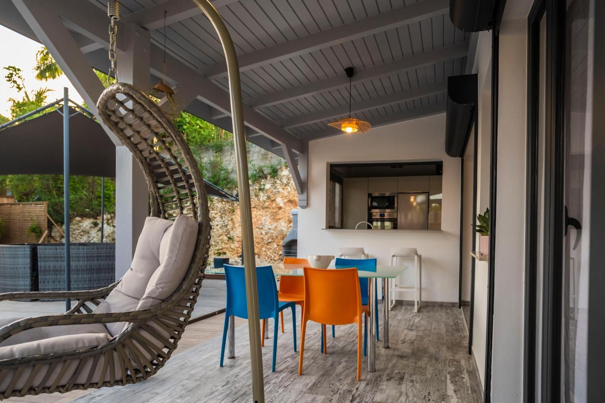 Villa Les Terrasses De Fonds Thezan Sainte-Anne  Eksteriør billede