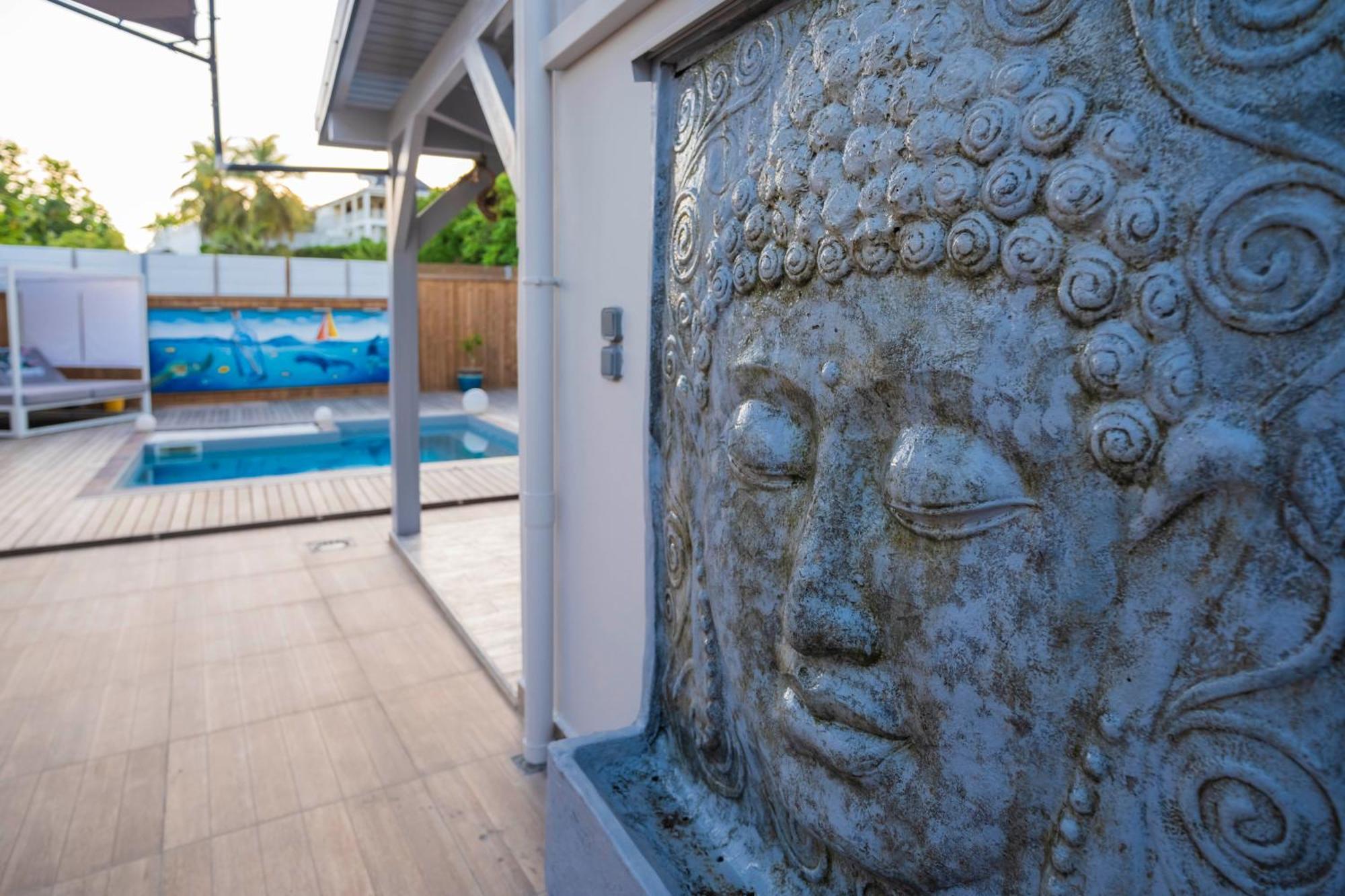 Villa Les Terrasses De Fonds Thezan Sainte-Anne  Eksteriør billede