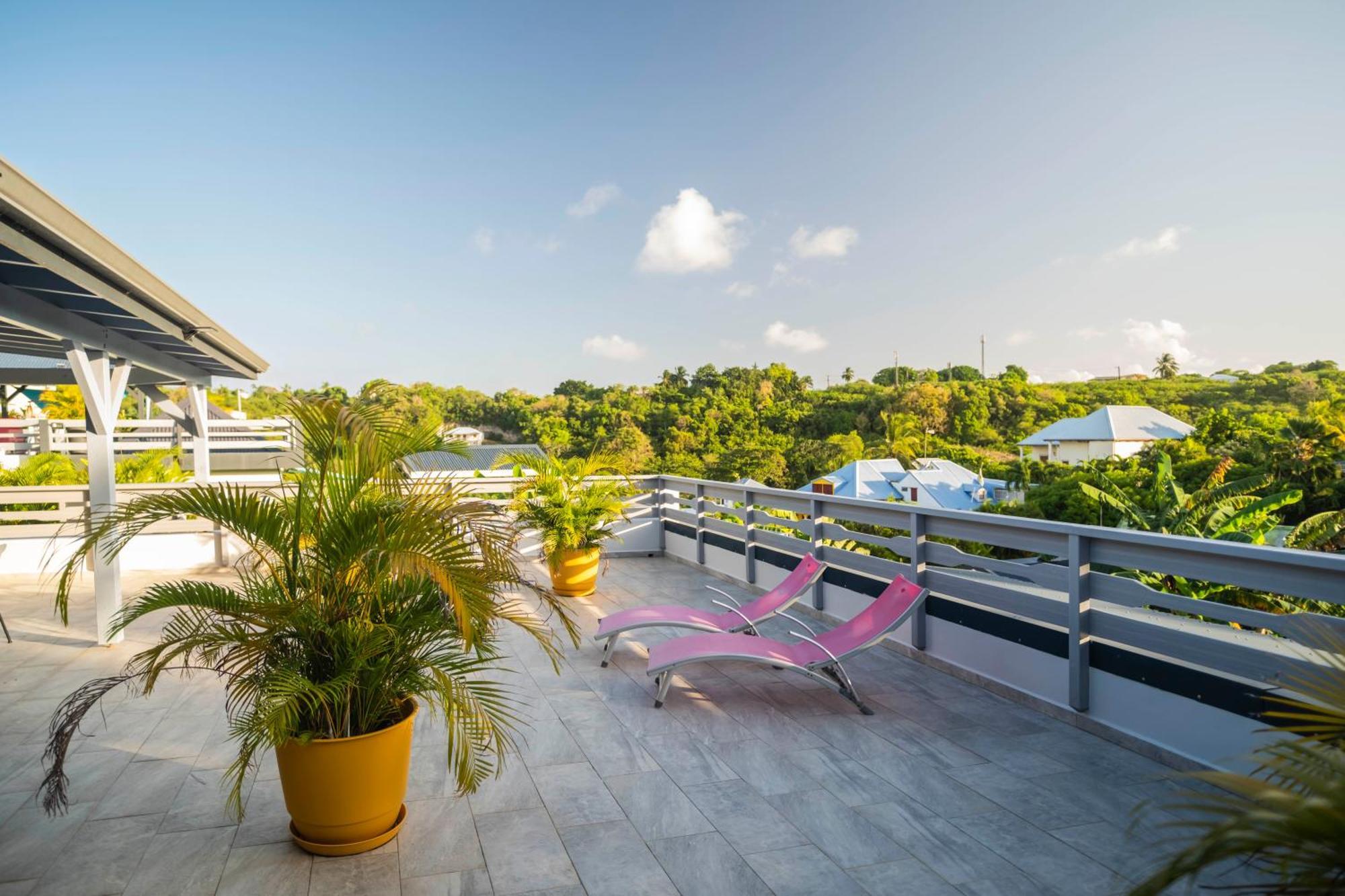 Villa Les Terrasses De Fonds Thezan Sainte-Anne  Eksteriør billede