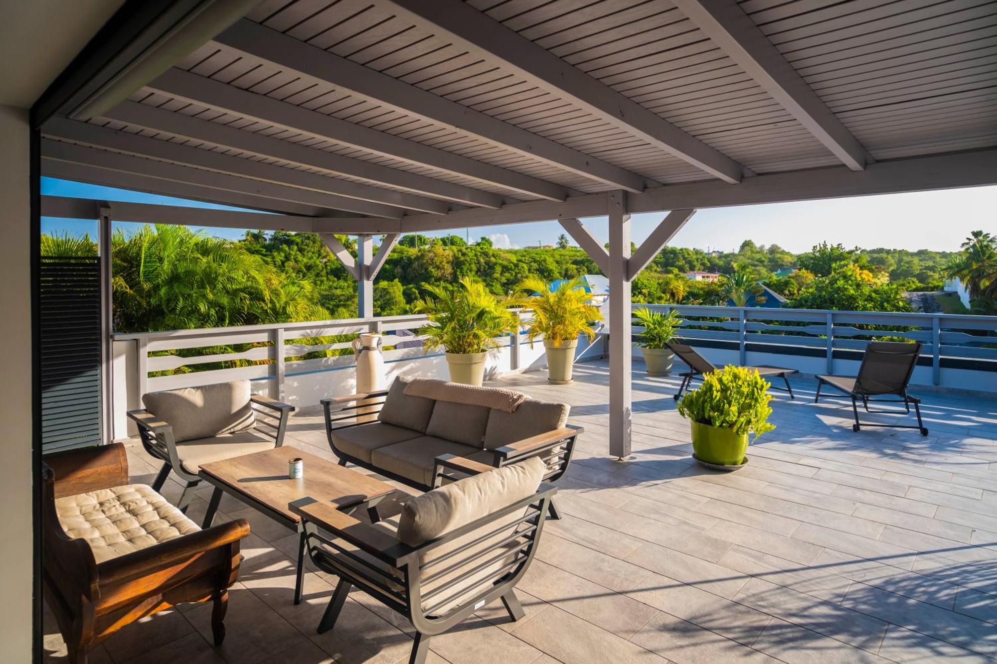 Villa Les Terrasses De Fonds Thezan Sainte-Anne  Eksteriør billede